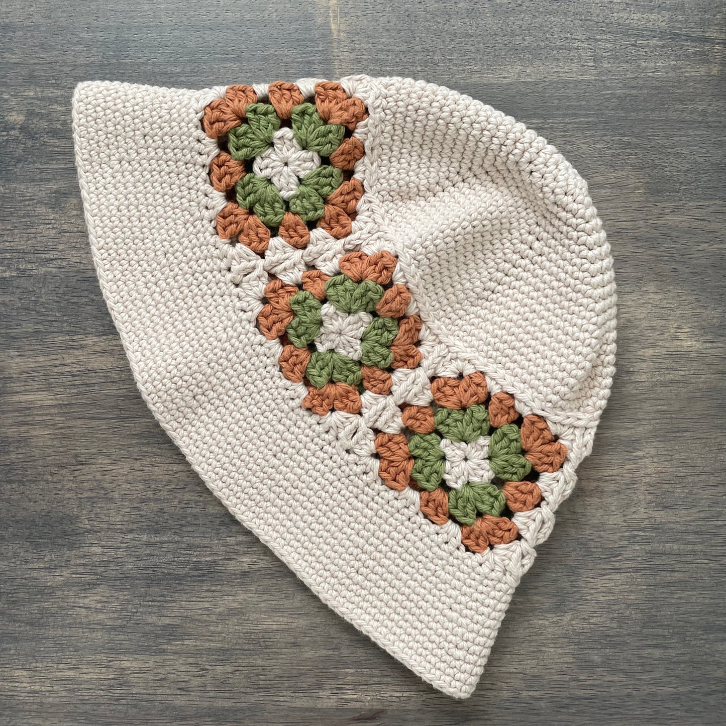 Granny Square Bucket Hat