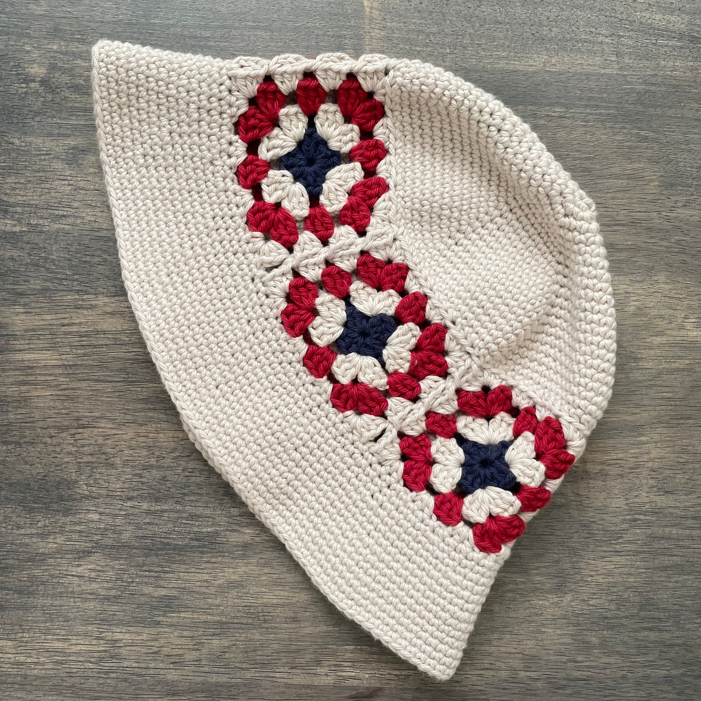 Granny Square Bucket Hat