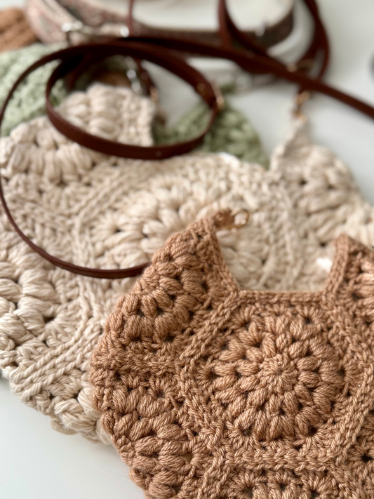 Hexagon Crossbody Bag